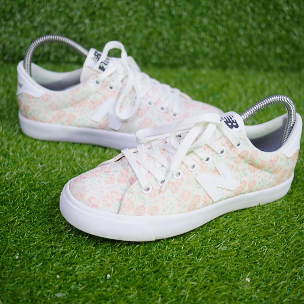 New Balance All Coasts 210 Floral Print Canvas Sneakers - Women's Size 7